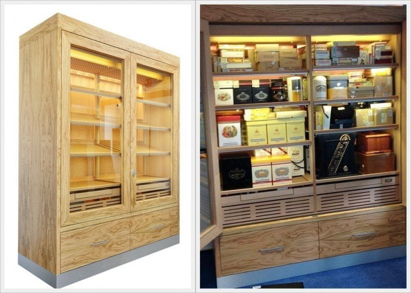 Zweiflügliger Humidor